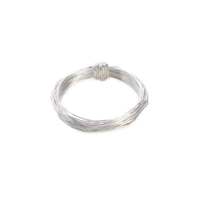 Silver wire wrapped Aphrodite bangle by Black & Sigi